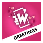 wowfie greeting android application logo